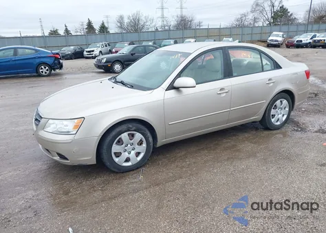 2009 Hyundai Sonata Gls z USA, uszkodzony, nr VIN 5NPET46C29H428397